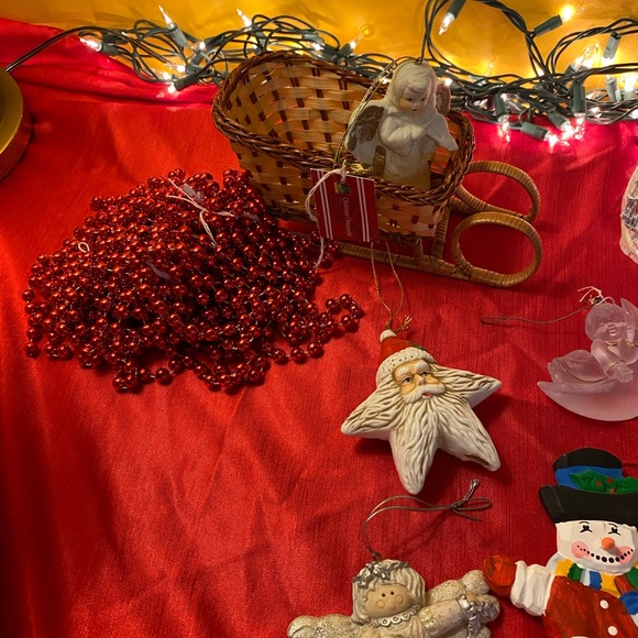 Vintage mid century modern Christmas ornaments lot - Picture 14 of 14